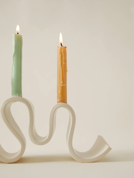 Wyat Candelabra | Cream