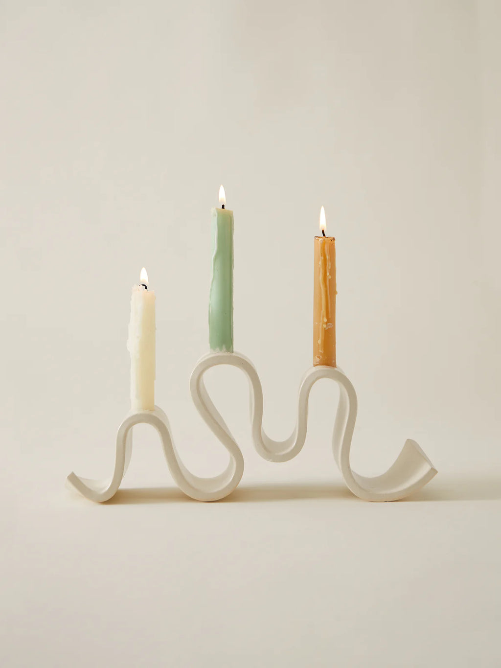 Wyat Candelabra | Cream