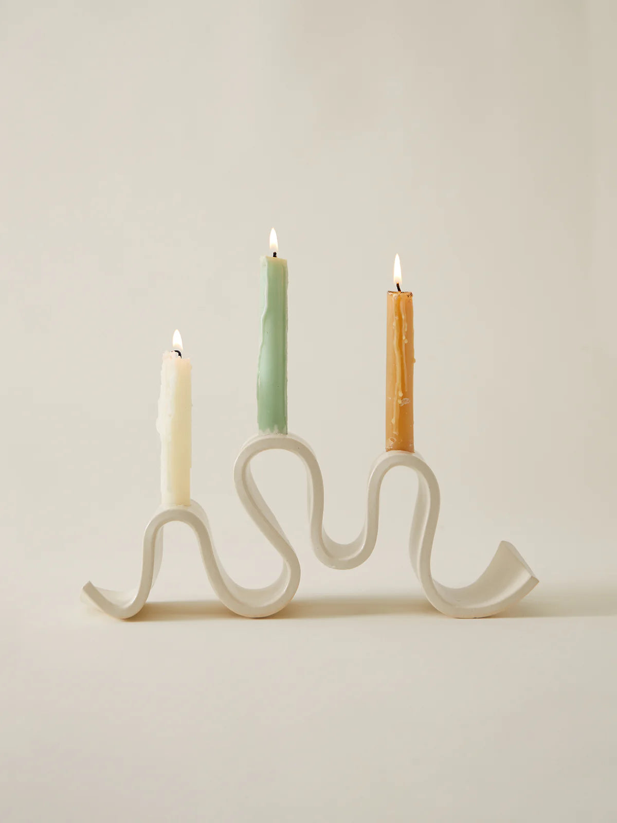 Wyat Candelabra | Cream